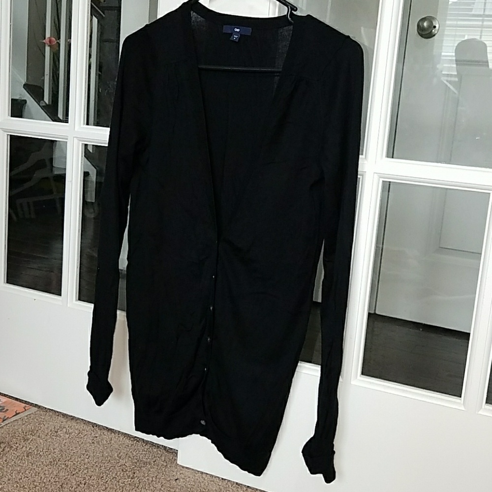 Gap lightweight black cardigan